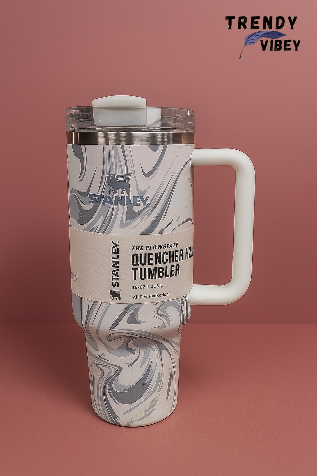 Marble Stanley Tumbler - 40oz
