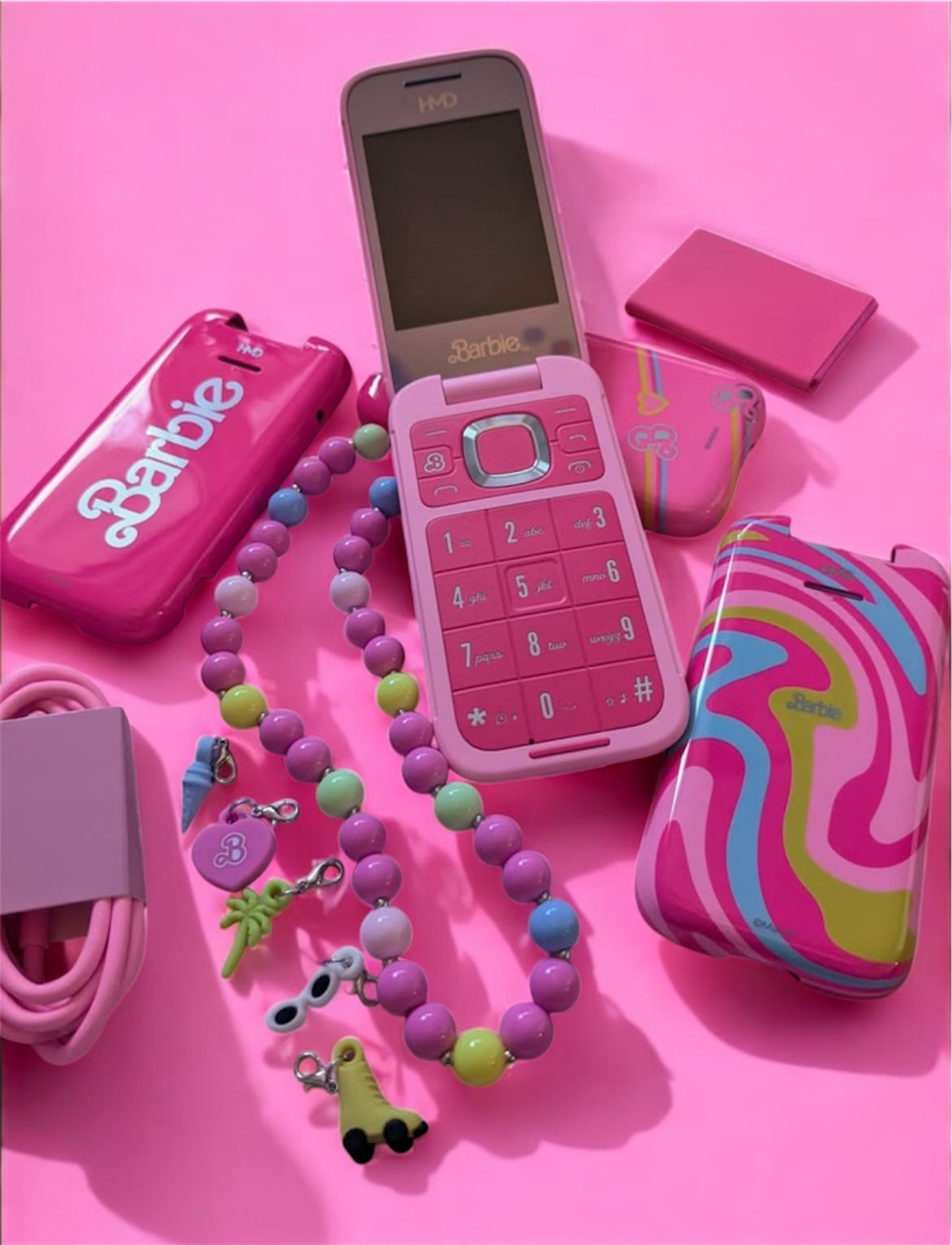 HMD Barbie Flip Phone – Retro Chic Meets Modern Simplicity